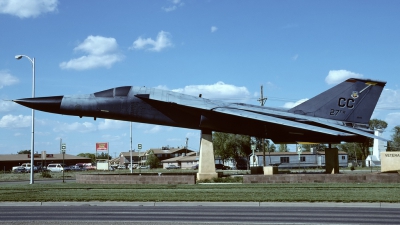 Photo ID 107234 by Peter Boschert. USA Air Force General Dynamics F 111D Aardvark, 68 0140