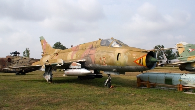 Photo ID 13864 by Jörg Pfeifer. Hungary Air Force Sukhoi Su 22M 3K, 12