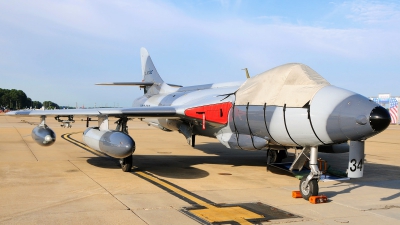 Photo ID 107914 by W.A.Kazior. Company Owned Airborne Tactical Advantage Company ATAC Hawker Hunter F58, N334AX