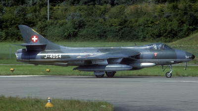 Photo ID 107524 by Rainer Mueller. Switzerland Air Force Hawker Hunter F58, J 4054