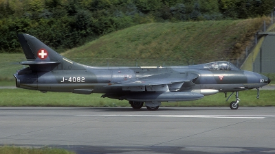 Photo ID 107523 by Rainer Mueller. Switzerland Air Force Hawker Hunter F58, J 4082