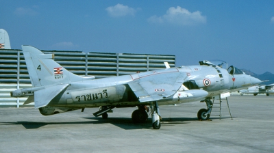 Photo ID 107603 by Sergio Bottaro. Thailand Navy Hawker Siddeley AV 8A Harrier, 3104