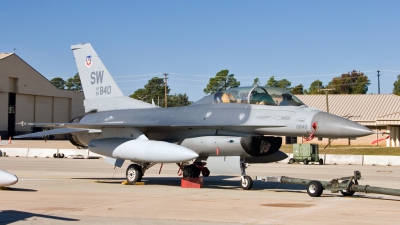 Photo ID 13896 by D. A. Geerts. USA Air Force General Dynamics F 16D Fighting Falcon, 90 0840