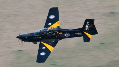 Photo ID 107758 by Paul Massey. UK Air Force Short Tucano T1, ZF205