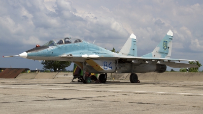 Photo ID 107873 by Chris Lofting. Ukraine Air Force Mikoyan Gurevich MiG 29UB 9 51,  