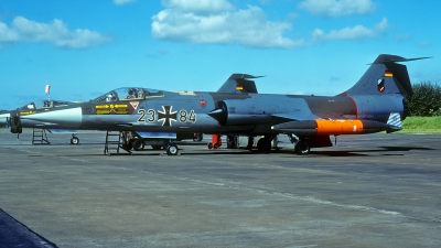 Photo ID 108014 by Eric Tammer. Germany Air Force Lockheed F 104G Starfighter, 23 84