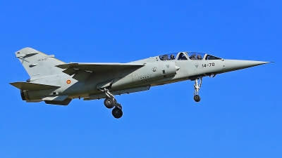 Photo ID 108394 by Jesus Benitez. Spain Air Force Dassault Mirage F1BE, CE 14 27