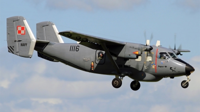 Photo ID 108388 by Chris Albutt. Poland Navy PZL Mielec M 28B 1R Bryza, 1116