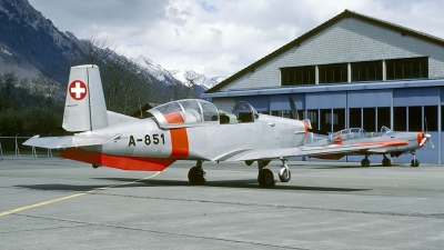 Photo ID 108653 by Joop de Groot. Switzerland Air Force Pilatus P 3 05, A 851