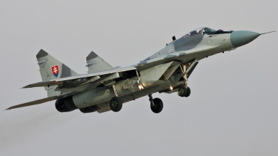 Photo ID 108667 by Jan Suchanek. Slovakia Air Force Mikoyan Gurevich MiG 29AS, 3911