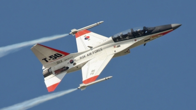 Photo ID 14019 by Darren Mottram. South Korea Air Force Korean Aerospace Industries T 50 Golden Eagle, 06 003