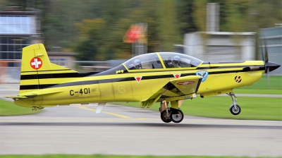 Photo ID 108853 by Chris Albutt. Switzerland Air Force Pilatus PC 9A, C 401