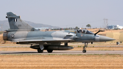 Photo ID 109301 by Kostas D. Pantios. Greece Air Force Dassault Mirage 2000EG, 233