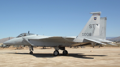 Photo ID 109344 by Peter Boschert. USA Air Force McDonnell Douglas F 15A Eagle, 76 0008