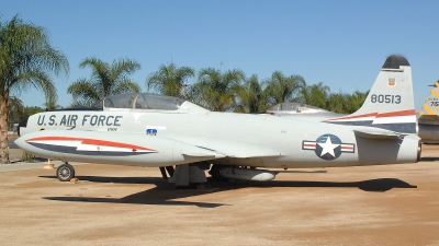 Photo ID 109436 by Peter Boschert. USA Air Force Lockheed T 33A Shooting Star, 58 0513