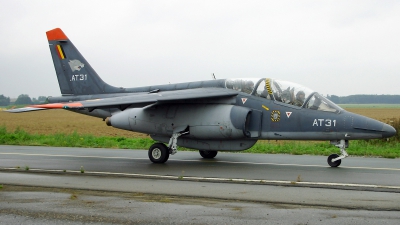 Photo ID 14110 by Walter Van Bel. Belgium Air Force Dassault Dornier Alpha Jet 1B, AT31