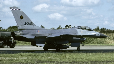 Photo ID 109444 by Joop de Groot. Netherlands Air Force General Dynamics F 16A Fighting Falcon, J 248