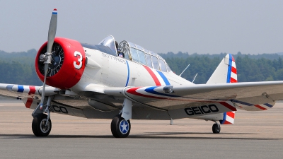 Photo ID 109638 by W.A.Kazior. Private Skytypers North American SNJ 2 Texan, N52900