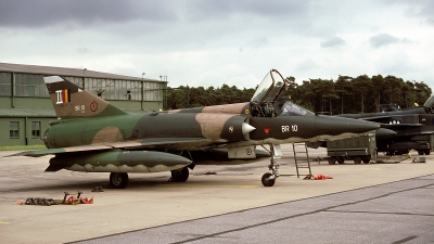 Photo ID 109788 by Alex Staruszkiewicz. Belgium Air Force Dassault Mirage 5BR, BR10