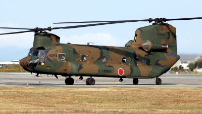 Photo ID 110041 by Carl Brent. Japan Army Boeing Vertol Kawasaki CH 47J Chinook, 52929