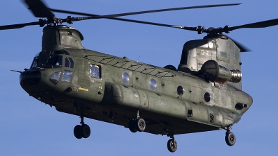 Photo ID 110134 by Niels Roman / VORTEX-images. Netherlands Air Force Boeing Vertol CH 47D Chinook, D 101