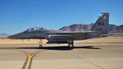 Photo ID 110156 by Rod Dermo. USA Air Force McDonnell Douglas F 15E Strike Eagle, 90 0251