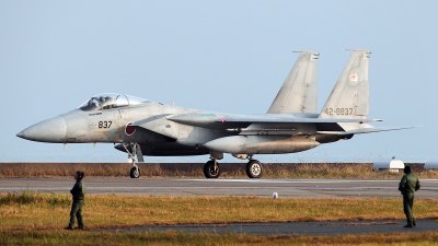 Photo ID 110660 by Carl Brent. Japan Air Force McDonnell Douglas F 15J Eagle, 42 8837