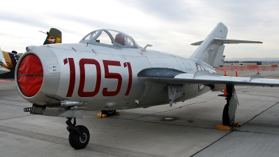 Photo ID 110685 by W.A.Kazior. Private Planes of Fame Air Museum Mikoyan Gurevich MiG 15bis, NX87CN