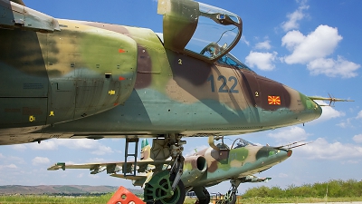 Photo ID 14281 by Sean Wilson - Prime Images. Macedonia Air Force Sukhoi Su 25K, 122