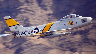 Photo ID 110798 by W.A.Kazior. Private Planes of Fame Air Museum North American F 86F Sabre, NX186AM