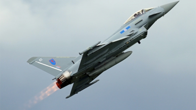 Photo ID 111180 by Chris Albutt. UK Air Force Eurofighter Typhoon FGR4, ZK334