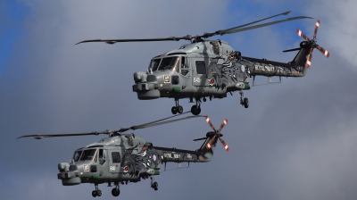 Photo ID 111536 by Robert Hoeting. UK Navy Westland WG 13 Lynx HMA8DSP, XZ722