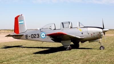 Photo ID 111946 by Carl Brent. Argentina Air Force Beech B45 Mentor, E 023