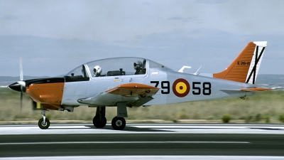Photo ID 111635 by Joop de Groot. Spain Air Force Enaer T 35C Pillan, E 26 11