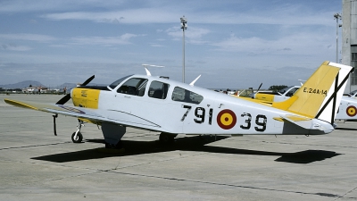 Photo ID 111634 by Joop de Groot. Spain Air Force Beech E 24A Bonanza F33C, E 24A 14