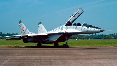 Photo ID 111889 by Carl Brent. Slovakia Air Force Mikoyan Gurevich MiG 29UBS 9 51, 1303