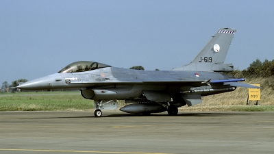 Photo ID 112016 by Joop de Groot. Netherlands Air Force General Dynamics F 16A Fighting Falcon, J 619