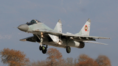 Photo ID 112065 by Kostas D. Pantios. Bulgaria Air Force Mikoyan Gurevich MiG 29A 9 12A, 32