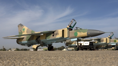 Photo ID 14568 by Chris Lofting. Libya Air Force Mikoyan Gurevich MIG 23MLD, 6461