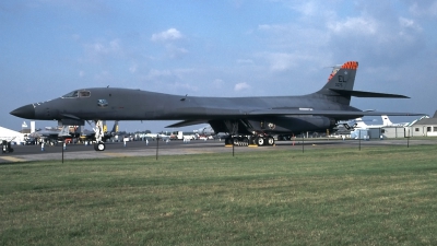 Photo ID 112678 by Tom Gibbons. USA Air Force Rockwell B 1B Lancer, 85 0075