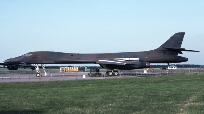 Photo ID 112679 by Tom Gibbons. USA Air Force Rockwell B 1B Lancer, 85 0080