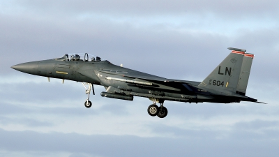 Photo ID 112684 by Carl Brent. USA Air Force McDonnell Douglas F 15E Strike Eagle, 91 0604
