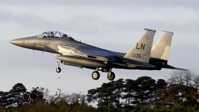 Photo ID 112706 by Carl Brent. USA Air Force McDonnell Douglas F 15E Strike Eagle, 98 0135