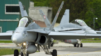 Photo ID 112700 by Thomas Ziegler - Aviation-Media. Switzerland Air Force McDonnell Douglas F A 18D Hornet, J 5233