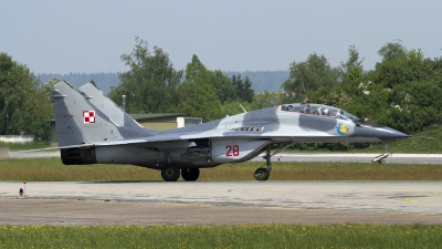 Photo ID 112928 by Thomas Ziegler - Aviation-Media. Poland Air Force Mikoyan Gurevich MiG 29UB 9 51, 28