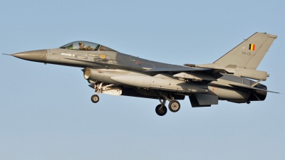 Photo ID 112913 by Lien Lamberts. Belgium Air Force General Dynamics F 16AM Fighting Falcon, FA 131