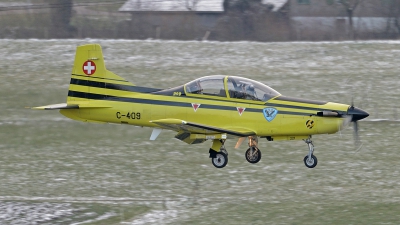 Photo ID 113119 by Martin Thoeni - Powerplanes. Switzerland Air Force Pilatus PC 9, C 409