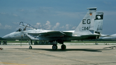 Photo ID 113193 by David F. Brown. USA Air Force McDonnell Douglas F 15C Eagle, 85 0114