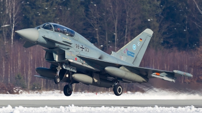 Photo ID 113397 by Andreas Zeitler - Flying-Wings. Germany Air Force Eurofighter EF 2000 Typhoon T, 98 03