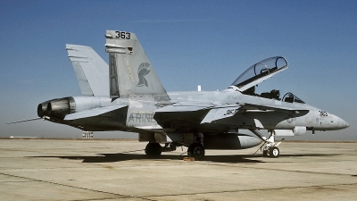 Photo ID 113872 by David F. Brown. USA Navy McDonnell Douglas F A 18B Hornet, 161932